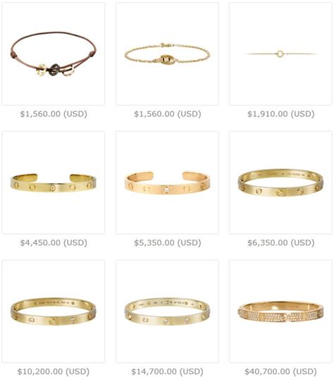 cartier jewelry price|cartier jewellery price.